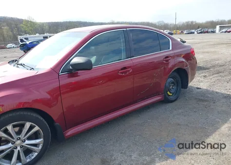 2013 Subaru Legacy 2.5I Limited из США, поврежденный, VIN 4S3BMBK60D3011501